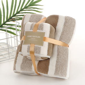 Juego <span class=keywords><strong>de</strong></span> Toallas <span class=keywords><strong>de</strong></span> <span class=keywords><strong>Baño</strong></span> <span class=keywords><strong>de</strong></span> Felpa Coral al por Mayor, Tamaño Grande, Gruesas y Suaves, Ideales para Absorber Agua - Product Image 1