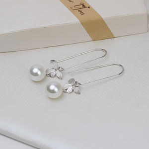 ชุดอุปกรณ์ทำเครื่องประดับมุกเงินแท้ S925 พร้อมจี้รูปหัวใจ สร้อยคอ ต่างหู หมุดติดผม และแหวนถอดได้ 1389 - Product Image 1