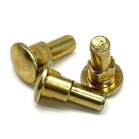Rivet en laiton à diamètres multiples et taille personnalisée pour connexion par emboîtement de quincaillerie