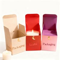Diffuseur de roseaux vides parfumés personnalisés ensemble personnalisé boîte d'emballage de bougie cadeau en papier rigide de luxe