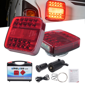 <span class=keywords><strong>Kit</strong></span> d'éclairage magnétique <span class=keywords><strong>sans</strong></span> <span class=keywords><strong>fil</strong></span> pour <span class=keywords><strong>remorque</strong></span> 12V 24V, feux arrière LED étanches pour camion, camping-car et <span class=keywords><strong>remorque</strong></span> - Product Image 1