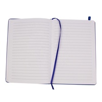Carnet A5 en cuir PU personnalisé avec logo, écologique, pour fournitures scolaires, promotion, avec bande élastique