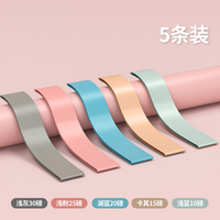 Ensemble de bandes de résistance en boucle 5 niveaux, couleurs pastel macaron, en TPE, pour Pilates, fessiers, hanches et jambes, pour femmes, vente en gros, logo personnalisé