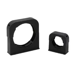 고품질 블랙 플라스틱 장착 브래킷 커버 클램프 나일론 파이프 클램프 플라스틱 클램프