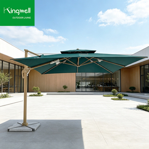 Parasols de terrasse extérieurs de haute qualité <span class=keywords><strong>pour</strong></span> restaurants, mobilier de glamping, vente en gros de parasols de terrasse avec <span class=keywords><strong>LED</strong></span> - Product Image 6
