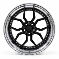 Jantes en alliage d'aluminium forgé peintes sur mesure JWYC, 5x108 5x112 5x114.3, moyeux universels pour BMW Audi
