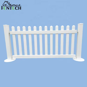 Panneaux <span class=keywords><strong>de</strong></span> clôture <span class=keywords><strong>de</strong></span> chantier temporaires en PVC vinyle pour le contrôle des foules, la sécurité, extérieur, blanc, écologique, résistant aux UV, chantier <span class=keywords><strong>de</strong></span> construction, cour - Product Image 1