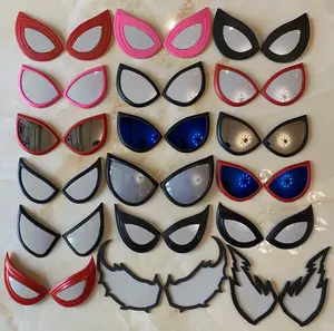 批发DIY眼睛套装Raimi面具镜头蜘蛛侠万圣节面具镜头角色扮演服装