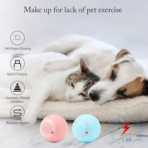 Nuevo Juguete Interactivo para Perros, Pelota Rodante Automática con Luz LED, Juguete Inteligente para Gatos - Product Image 5