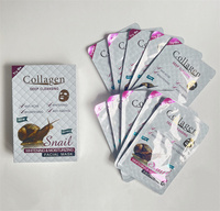Masque Coréen Aux Extraits de Collagène Nourrissant Hydratant Tous Les Types De Peau Collagène Profond Anti-rides Lifting Masques Faciaux