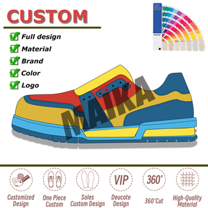 Zapatos Casuales de Diseño Personalizado con Logotipo, Fabricantes OEM, Calzado Deportivo Blanco Personalizado para Hombre - Product Image 4