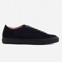 Chaussures décontractées pour hommes en daim plat personnalisées, style classique, vente en gros