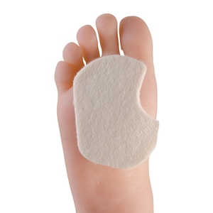1/4 pouces épais Auto-Adhésif <span class=keywords><strong>de</strong></span> Danseur professionnel métatarsien foot pads Sésamoï<span class=keywords><strong>de</strong></span> Pad pour Boule <span class=keywords><strong>de</strong></span> <span class=keywords><strong>pieds</strong></span> Douleur - Product Image 4