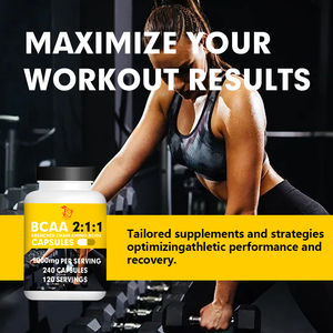 Capsules de BCAA à prix de gros pour la croissance musculaire et l'énergie – Complément sportif à chaîne ramifiée - Product Image 5