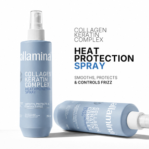 Spray Protettivo Termico Pallamina con Cheratina e Collagene per Capelli Crespi e Rudi, Riparazione Punte Secche, Facilita lo Spazzolamento - Product Image 3