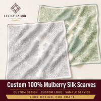 Foulard Carré en Soie Véritable 110x110cm Charmeuse Couleur Unie Lotus pour Femme, Bandana, Étiquette Privée, Design Personnalisé – Vente en Gros