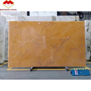 Lastra di Marmo Giallo Alabastro, Onice Giallo Miele, Agata, Ambra, Onice <span class=keywords><strong>Arancione</strong></span> Antico - Product Image 2