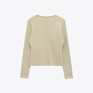 Pull à manches longues pour femme, nouvelle collection automne, décontracté, tendance, décoré de fleurs, tricoté, 100% polyester, respirant, rétro chic - Product Image 2