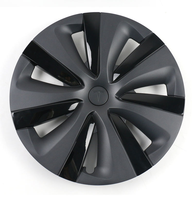 Mate Gris Mélange Noir Brillant