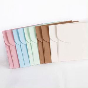 Sobre para Discos CD de Papel Kraft Marrón Grueso de 300 g con Cierre de Lengüeta e Impresión de Logotipo - Product Image 4