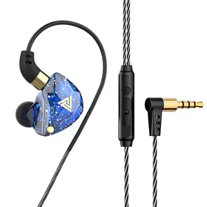 Newest QKZ SK8 Stereo Bass Dynamic In Ear Earbuds Noise Cancelling Earphones With Mic