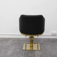 Nouvelle chaise de salon de coiffure professionnelle haut de gamme, réglable et pivotante, en PVC, spéciale pour la permanente et la coloration