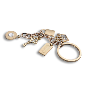 Cadeaux souvenirs, porte-clés de luxe, pendentifs variés, couronne dorée, faux diamant, porte-clés en alliage de zinc - Product Image 5
