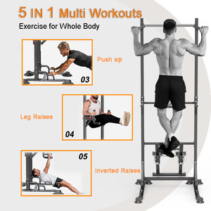 Torre de Gimnasio Multifuncional Plegable Hyland 2026 con Barra de Dominadas Ajustable - Product Image 6