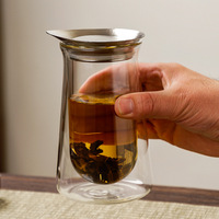 Juego de Té de Vidrio Resistente al Calor, Diseño Original Chilong Gongdao, Regalo de Alta Gama para el Hogar, Estilo Chino Minimalista