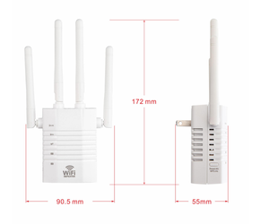 Repetidor WiFi RP712F-XY3 de Doble Banda 2.4G y 5.8G AC1200 WIFI5, Extensor de Rango Inalámbrico con 2 Puertos LAN FE - Product Image 6