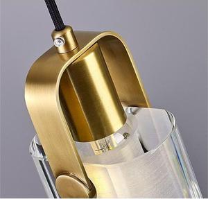 PM hiện đại Mặt dây đồng ánh sáng phòng ăn quầy bar phòng khách quán cà phê phòng ngủ đầu giường sang trọng Đèn Chùm Pha Lê - Product Image 5