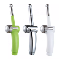 Ensemble de bidets portatifs en plastique ABS pour hygiène intime féminine, douche de toilette musulmane auto-nettoyante, robinet de douche à main