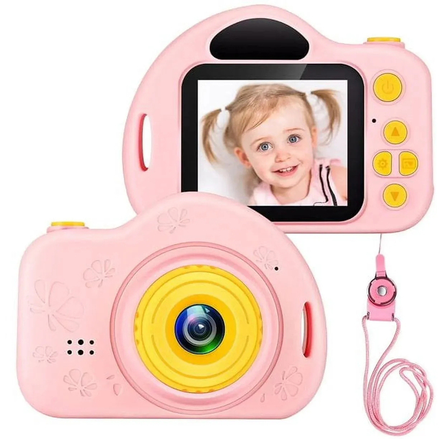 2024 Upgraded Kids Digital Camera Shockproof and Safe Digital Video Camera Children Toys Gift for Halloween Christmas