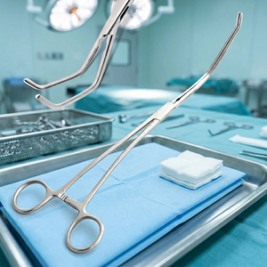 Obexa Debakey Atraumatic Tangential Clamp 9" <b>Clips</b> Stainless Steel Surgical Instruments Model OB-48493 for Commercial Use - Product Image 3