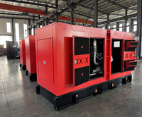 Générateur diesel Weichai 200KVA 225KVA 160KW 180KW, démarrage électrique, type ouvert silencieux, groupe électrogène 50/60Hz triphasé