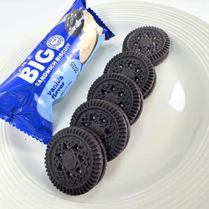 40g de biscuits ronds noirs savoureux avec remplissage de crème-Emballage personnalisé pour les marchés mondiaux - Product Image 5