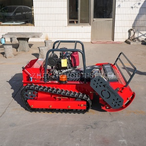 Tondeuse robot diesel haute puissance à chenilles télécommandée, largeur de coupe 80cm, 100cm, 120cm, avec broyeur à fléaux - Product Image 2