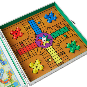 Scacchiera da Viaggio per Interni in Metallo, Backgammon e Dama per Bambini, Fornita dalla Fabbrica - Product Image 5