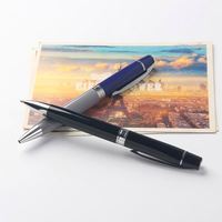 Coupe en métal de haute qualité stylo laser logo personnalisé stylo en métal clips pour la coopération commerciale