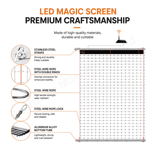 Écran LED P20 pour affichage publicitaire extérieur, écran LED volant, profilé en aluminium - Product Image 5