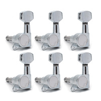Folk Electric Guitar Rotary Adjustable String Fully Enclosed Small Square Handle String Button Knob Upper Musical Instruments