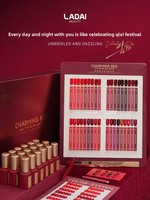 OUBOLI 2025 – Kit de 36 Gels Ongles Rouge Série LED UV Longue Durée Sans HEMA Sans TPO Non Toxique pour Salon de Manucure Vente en Gros