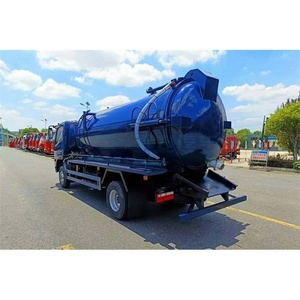 Camion-citerne à eaux usées sous vide 4x2 de 6000 L, camion d'aspiration des eaux usées de 6 tonnes, camion de nettoyage des égouts pour l'Afrique - Prix usine - Product Image 6