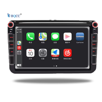 BQCC 8 pouces 2 Din GPS Navigateur Carplay Android Auto Écran tactile Stéréo pour /VW/Polo/Passat/SEAT/Toledo 9083C ADAS