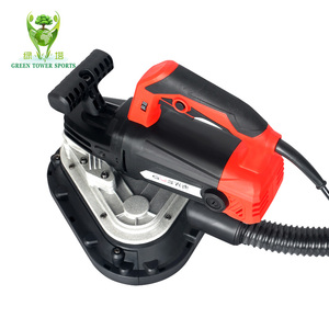 Amoladora Angular Manual Multiusos de Tres Cabezas, Pulidora Industrial para Pisos y Paredes, Máquina de Pulir y Esmerilar Bordes - Product Image 1