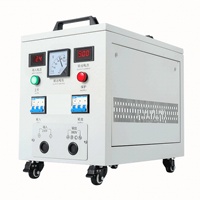 Transformateur de courant toroïdal à enroulement en cuivre DC 12V 24V 48V vers AC triphasé 380V 220V 2.2KVA 3KVA 4KVA 7.5KVA