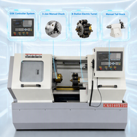 Mesin Bubut CNC CK6140 Presisi Tinggi dengan Sistem Kontrol GSK, Mesin Bubut Otomatis, Penjualan Bagus