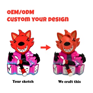 Figuras de Animales de PVC Sólido Personalizadas, Figuras de Anime 2D a <span class=keywords><strong>3D</strong></span>, Escala 1:<span class=keywords><strong>18</strong></span>, de un Fabricante Profesional - Product Image 1