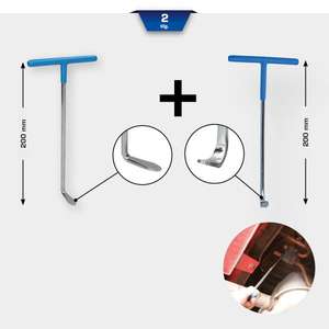 BRILLIANT <b>TOOLS</b> - BT601050 Exhaust <b>puller</b> set (2 pcs.) - EAN 4042146780756 EXHAUST - Product Image 2