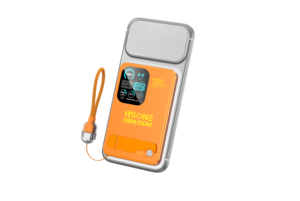 Y05/Y10 15W Batterie externe ultra-fine en alliage d'aluminium OEM personnalisée 5000mAh Batterie Li-polymère Charge rapide magnétique sans fil Affichage TFT - Product Image 4